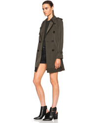 Moncler Delmas Poly Blend Trench