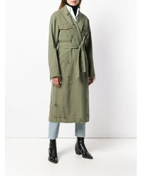 Alexander Wang Distressed Trench Coat