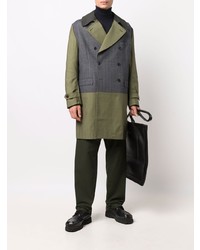 Junya Watanabe MAN Double Breasted Blazer Panel Coat