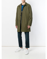 Ps By Paul Smith Long Sleeve Trench Coat