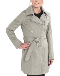 Andrew Marc Marc New York By Rue City Rain Coat Belted