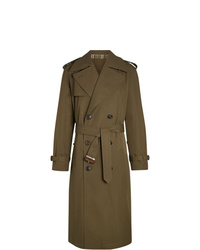 Burberry Reversible Tropical Gabardine And Check Trench Coat