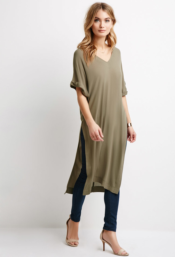 Forever 21 hot sale tunic dress