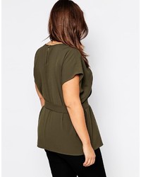 Asos Curve Curve Tunic With D Ring Belt