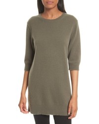 Vince Elbow Sleeve Cashmere Tunic
