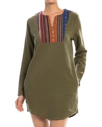 Loveriche Embroidered Pocket Tunic