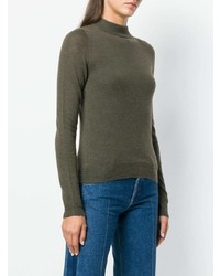 Rick Owens Long Sleeve Knitted Sweater