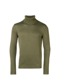 Roberto Collina Turtleneck Fitted Sweater