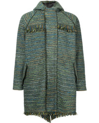 Coohem Tweed Hooded Coat