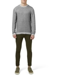 Topman Stretch Skinny Cropped Chinos