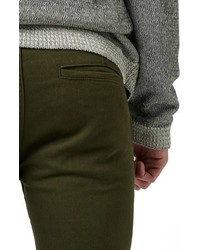 Topman Stretch Skinny Cropped Chinos