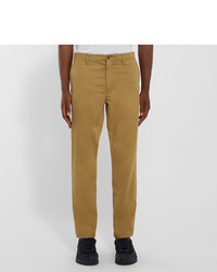Acne Studios Ayan Slim Fit Stretch Cotton Twill Trousers