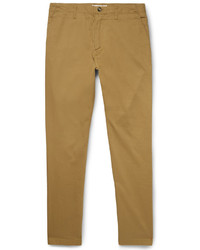 Acne Studios Ayan Slim Fit Stretch Cotton Twill Trousers