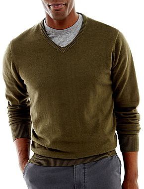 jcpenney v neck sweater