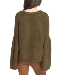 Free People Lovely Lines Bell Sleeve Sweater