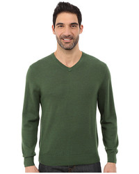 Pendleton Ls Merino Vee Neck Sweater