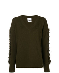 Barrie Troisieme Diion Cashmere V Neck Pullover