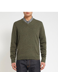 Billy Reid V Neck Cashmere Sweater