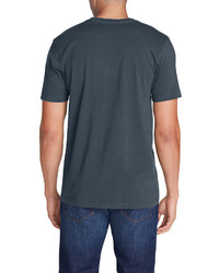 Eddie Bauer Legend Wash Short Sleeve V Neck T Shirt Classic Fit