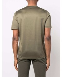 D4.0 V Neck Fitted T Shirt
