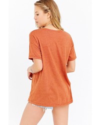Truly Madly Deeply V Neck Slouch Pocket Tee