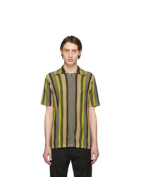 Cmmn Swdn Green Knitted Wes Shirt