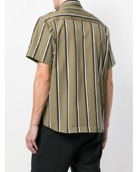 Oamc Striped Shortsleeved Shirt