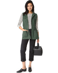 Cupcakes And Cashmere Alvy Military Vest