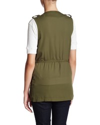 Tea Cup Zipper Vest