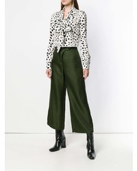 Christian Wijnants Cropped Wide Leg Trousers