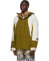 Gucci Green Beige The North Face Edition Lightweight Techno Jacket