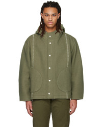 3MAN Green Blanket Jacket
