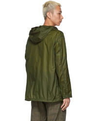 Engineered Garments Green Micro Cagoule Jacket