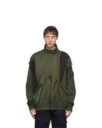 Feng Chen Wang Green Nylon Jacket