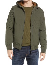Scotch & Soda Hooded Quilted Stretch Jacket
