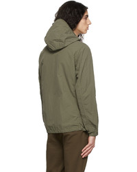 C.P. Company Khaki Flatt Nylon Hooded Jacket