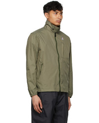 Engineered Garments Khaki K Way Edition Packable Crepin 30 Jacket