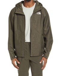 The North Face Millerton Waterproof Hooded Jacket In New Taupe Green Heather At Nordstrom