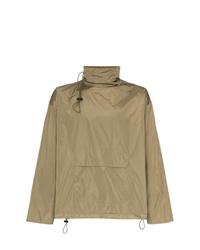 Paria Farzaneh Zip Sleeve High Neck Boxy Fit Jacket, $546 