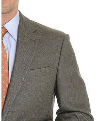 Ralph Lauren Olive Green Textured Two Button Wool Blazer Sportcoat