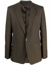 Givenchy Single Breasted Wool Blazer