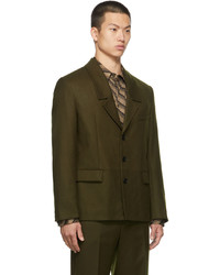 Commission Wool Dropped Collar Blazer