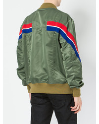 Facetasm Zipped Bomber Jacket