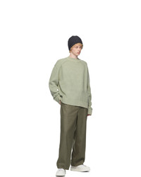 Jil Sander Green Trousers