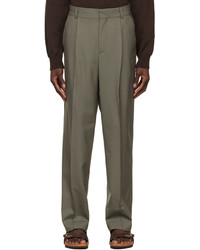 Another Aspect Grey Wool Trousers