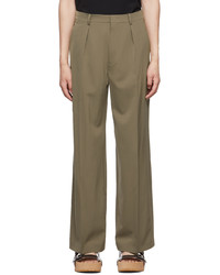 Jean Paul Gaultier Khaki The Suit Pants Trousers