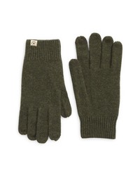Madewell Texting Wool Gloves In Heather Fatigue At Nordstrom