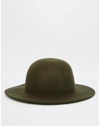Asos Brand Bee Keeper Hat In Khaki With Unstructured Brim