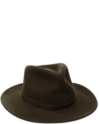 Woolrich Wool Felt Outback W Leather Band Caps