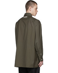 UNIFORME Khaki Virgin Wool Shirt